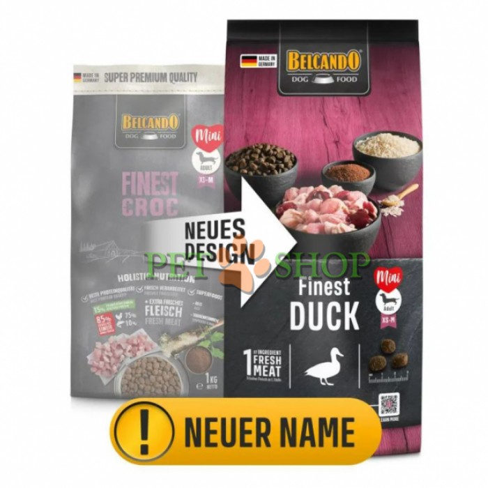<p><strong>Belcando Finest Duck 12,5 kg&nbsp;- сухой корм супер-премиум класса для привередливых мелких и средних&nbsp;собак.</strong></p>