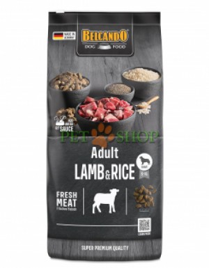 <p><strong>Belcando Adult Lamb, Rice 1&nbsp;кг на развес&nbsp;- сухой гипоаллергенный&nbsp;корм супер-премиум класса для взрослых собак.</strong></p>