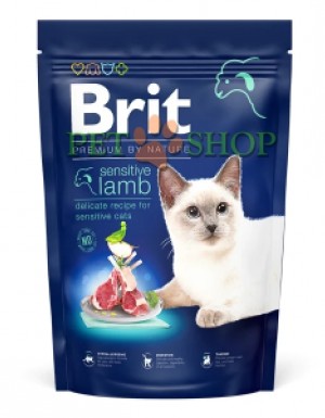 <p><strong>Brit Premium by Nature Cat Sensitive Lamb — Полноценный корм премиум-класса для взрослых кошек с чувствительным пищеварением.</strong></p>