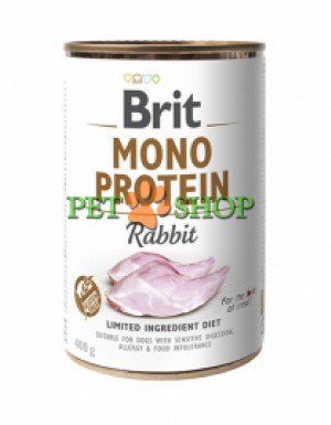 <p><strong>Brit Mono Protein предлагает комплексное и сбалансированное питание. Рецептура с содержанием одного протеинарекомендуется для снижения риска развития аллергии и пищевой непереносимости. Полноценный корм для собак.</strong></p>