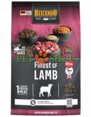 <p><strong>Сухой корм Belcando Finest GF Lamb с ягненком беззерновой для взрослых собак мелких и средних пород</strong></p>