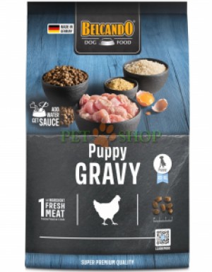 <p><strong>Belcando Puppy Gravy 4&nbsp;кг - сухой корм супер-премиум класса для Щенков, Беременных и Кормящих Собак.</strong></p>