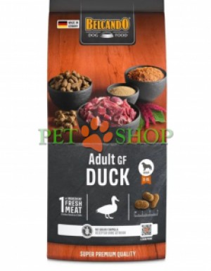 <p>Belcando Grain Free Duck - для собак с нормальным уровнем активности и чувствительностью к злакам. Корм с&nbsp;добавлением свежего мяса утки. Беззерновая формула.</p>