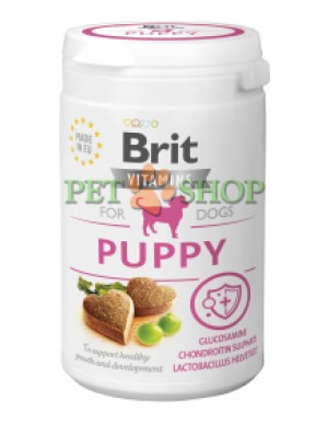 <p>Функциональный прикорм для собак Brit Puppy в виде лакомства. Эти полумягкие витамины рекомендуются щенкам с 8-недельного возраста для поддержки здорового развития.</p>