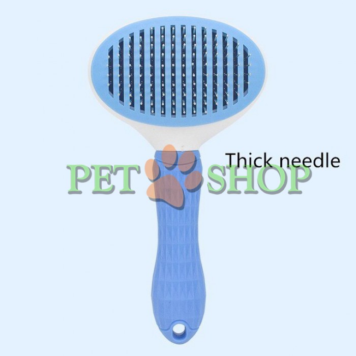 <p><strong>Пуходерка для кошек и собак, расческа с тонкими зубьями - это профессиональный инструмент по уходу за домашними животными с кнопкой очистки. <br />
Цвета: серый, голубой или розовый</strong></p>