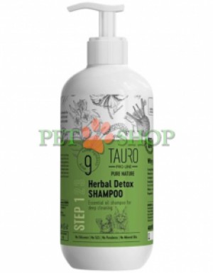 <p><strong>Tauro Pro Line Pure Nature Herbal Detox -&nbsp;</strong>шампунь для шерсти собак и кошек Tauro Pro Line Pure Nature глубоко очищающий Herbal Detox предназначен для удаления грязи и излишков жира, делая шерсть и кожу чрезвычайно чистыми. Уникальная формула из натуральных активных ингредиентов способствует глубокому увлажнению кожи и шерсти и эффективному очищению - идеально подходит для загрязненной, ослабленной шерсти, так как глубоко проникает в различные слои волоса от корней до кончиков.</p>
