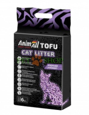 <p><strong>Соевый наполнитель Animall Тофу с ароматом лаванды, 6 литров (2,6 кг)</strong></p>
