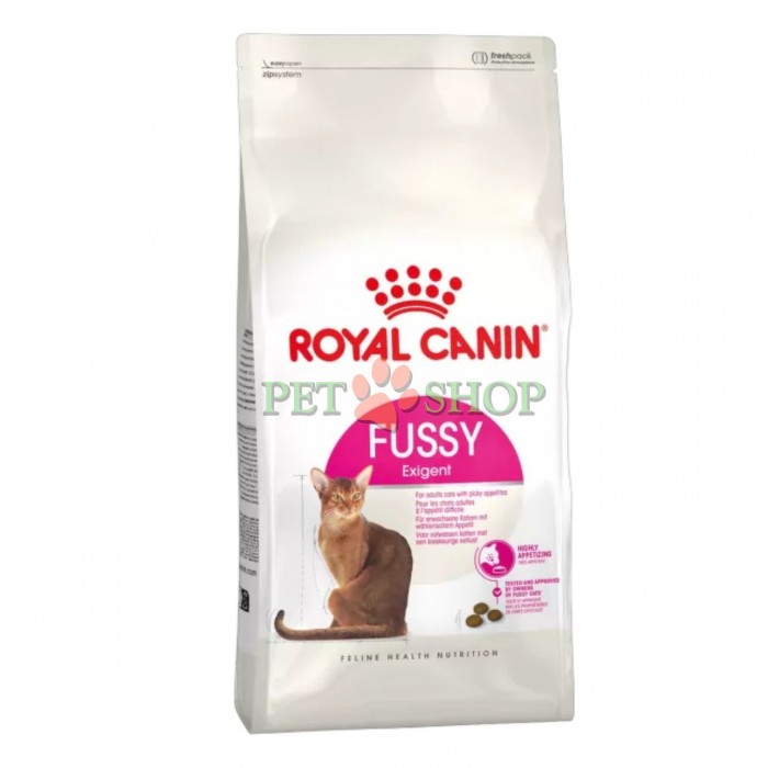 <p><strong>Royal Canin&nbsp;Fussy&nbsp;Exigent - корм для кошек, привередливых к ВКУСУ продукта 2 кг&nbsp;</strong></p>