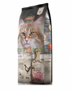 <p><strong>Корм Leonardo Adult Maxi Croc удовлетворяет потребность в питательных веществах и отвечает особым требованиям к размеру кусочков для крупных кошек, например, для норвежских лесных кошек и кошек Мейн-кун, 1 кг на развес.</strong></p>