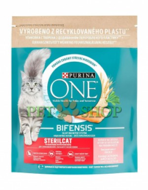 <p><strong>Purina ONE Sterilcat Сухой корм с лососем для взрослых кошек после стерилизации 200 гр</strong></p>