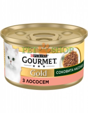 <p><strong>Gourmet Gold (Гурмет Голд) Сочное наслаждение для взрослых кошек с лососем 85 гр</strong></p>