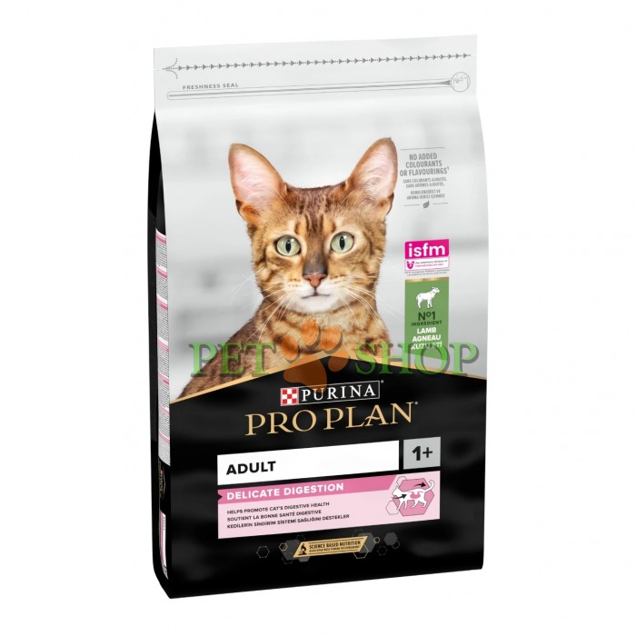 <p><strong>Pro Plan Delicate для взрослых кошек с чувствительным пищеварением, с ягненком, 1 кг на развес</strong></p>
