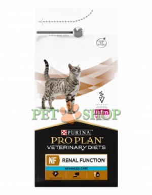 <p><strong>Сухой корм для кошек диетический PRO PLAN® VETERINARY DIETS NF Renal Function Advanced care (Поздняя стадия) для поддержания функции почек при хронической почечной недостаточности, 1.5 кг</strong></p>