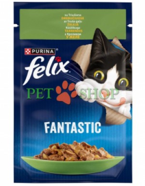 <p><strong>Консервы для кошек Purina Felix Аппетитные кусочки, кролик, пауч, 85 гр</strong></p>