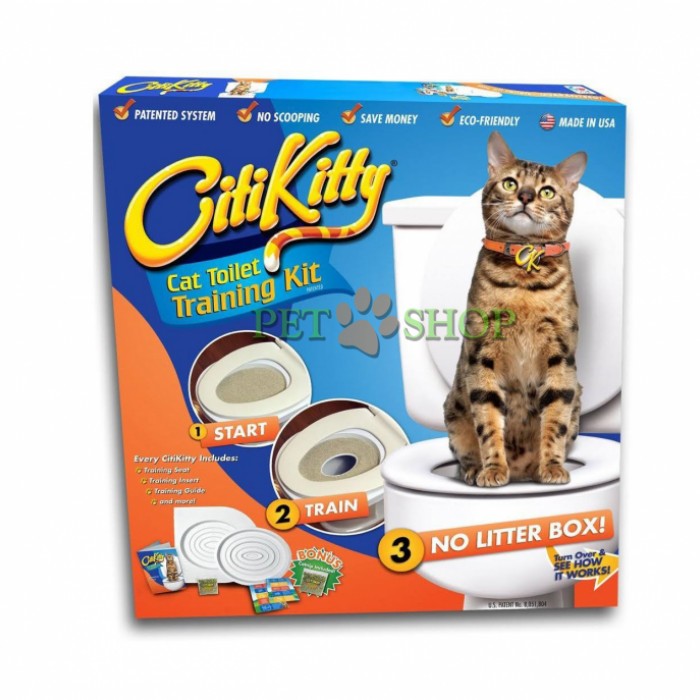 CitiKitty - набор для приучения кошки к унитазу