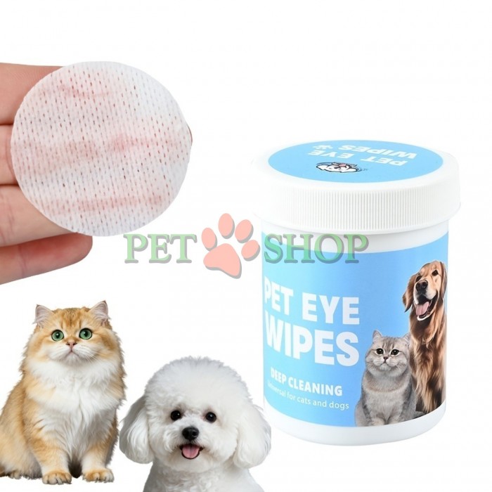 <p><strong>Xinbei Chong Pet Eye Wipes</strong> - влажные салфетки для ухода за глазами собак и кошек (200 шт). Мягкая текстура помогает аккуратно очищать область вокруг глаз от загрязнений, пыли и засохших выделений, поддерживая шерсть вокруг глаз в чистоте.</p>