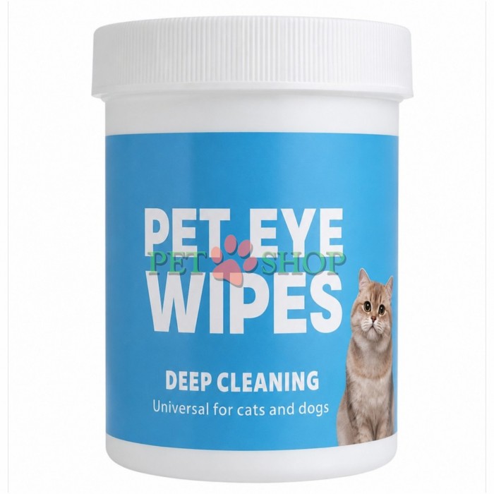 <p><strong>Xinbei Chong Pet Eye Wipes</strong> - влажные салфетки для ухода за глазами собак и кошек (200 шт). Мягкая текстура помогает аккуратно очищать область вокруг глаз от загрязнений, пыли и засохших выделений, поддерживая шерсть вокруг глаз в чистоте.</p>