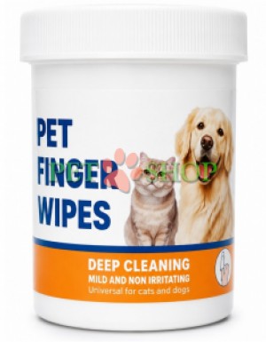 <p><strong>Pet Finger Wipes&nbsp;влажные салфетки-напальчники для ухода за зубами собак и кошек, 50 шт</strong></p>