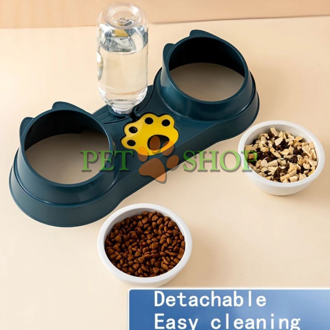 <p><strong>Кормушка для кошек с автоматической поилкой и подачей воды (2 пластиковые миски)</strong></p>

<p><strong>Инновационный продукт для кошачьего комфорта</strong></p>

<p><strong>Легк</strong><strong>о мыть , легко чистить&nbsp;</strong></p>