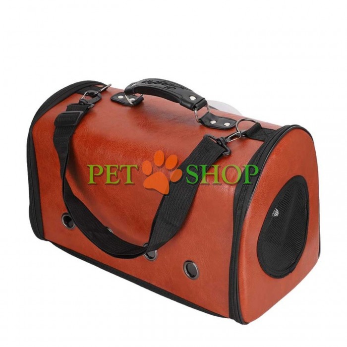 <p>Geantă de transport P131, 44&times;26&times;28 cm, pentru pisici și c&acirc;ini de talie mică.&nbsp;<strong>Culoarea se confirmă cu operatorul!</strong></p>