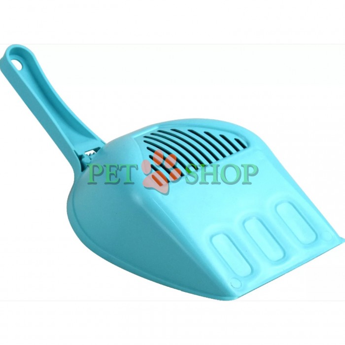 <p>Пластиковая лопатка в виде ковшика для лотка с размерами&nbsp;30x13см</p>