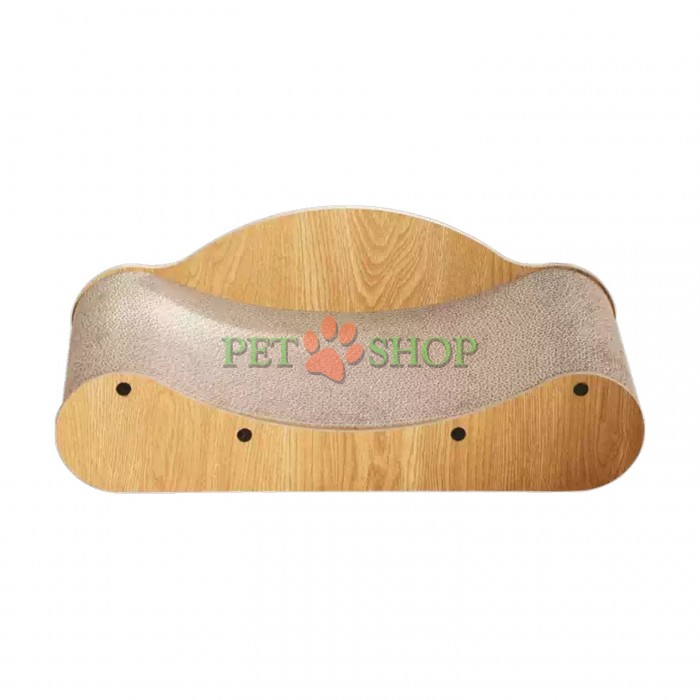 <p><strong>Canapea din carton pentru zg&acirc;riat, pentru pisici (60 &times; 24 &times; 20 cm)</strong> &ndash; este combinația ideală dintre un element elegant de decor și o zonă funcțională pentru odihnă și &icirc;ngrijirea ghearelor animalului dumneavoastră de companie. Datorită formei ergonomice curbate, aceasta devine rapid locul preferat al pisicii at&acirc;t pentru joacă activă, c&acirc;t și pentru un somn odihnitor.</p>