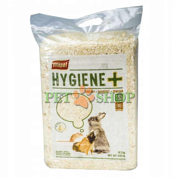 <p><strong>Vitapol rumeguș natural </strong><strong>pentru rozătoare 4,1 Kg</strong></p>
