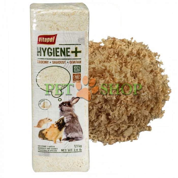 <p><strong>Vitapol rumeguș natural </strong><strong>pentru rozătoare 1,1 Kg</strong></p>