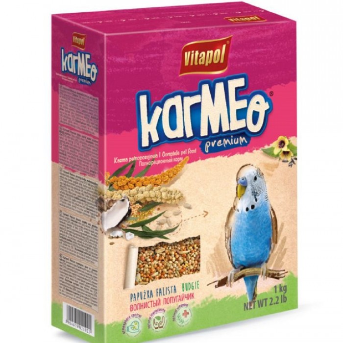 <p><strong>Vitapol Karma Полнорационный, сбалансированный корм для волнистых попугаев 1 кг</strong></p>